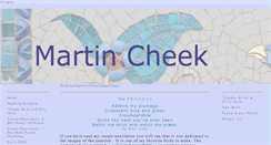 Desktop Screenshot of martincheek.co.uk