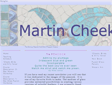 Tablet Screenshot of martincheek.co.uk